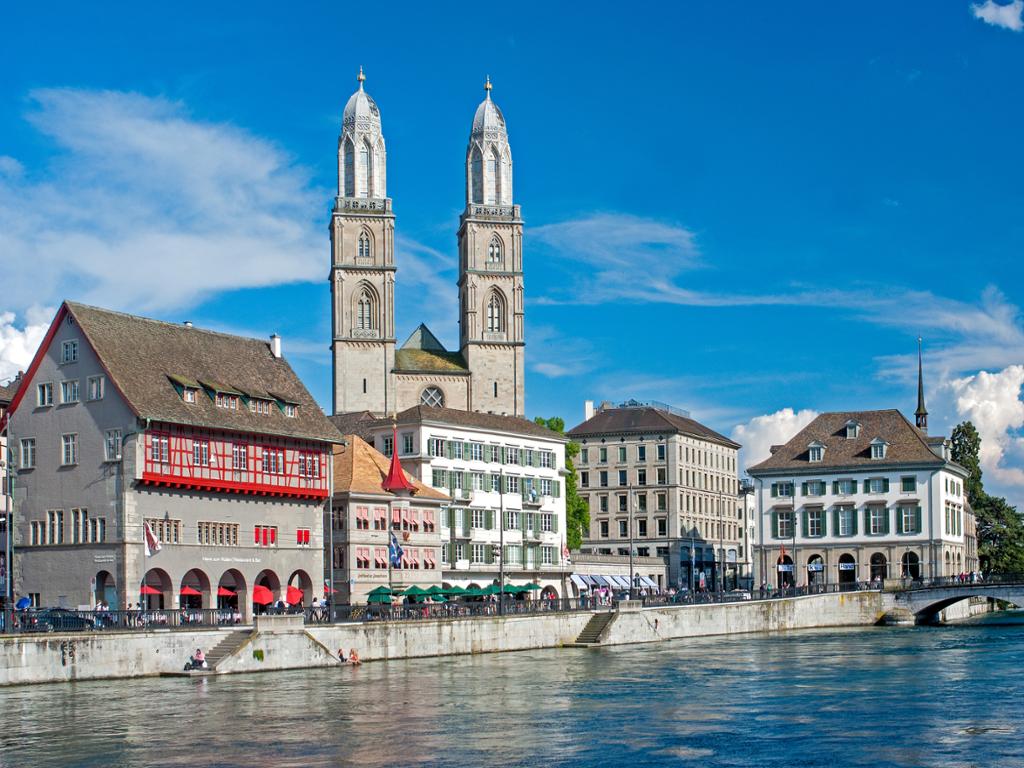 Zurich City and Rhine Falls Tour