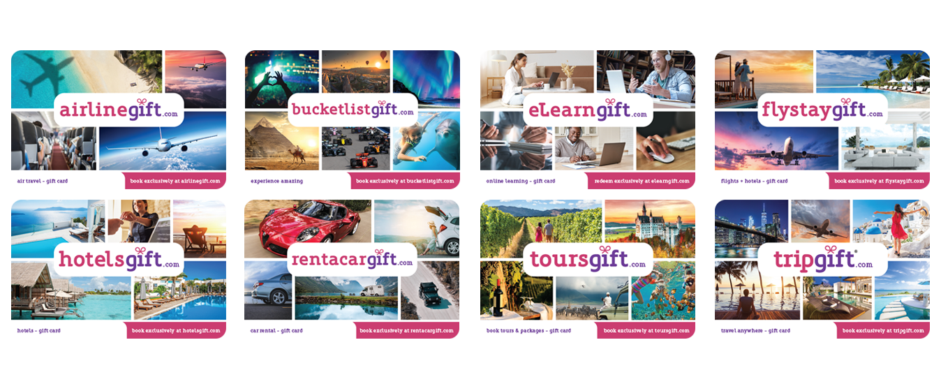 Travel Gift Cards - TripGift 8 brands