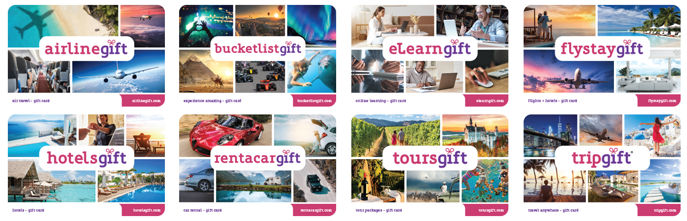 Travel gift cards